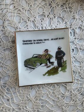 Vintage Novelty Trinket Dish